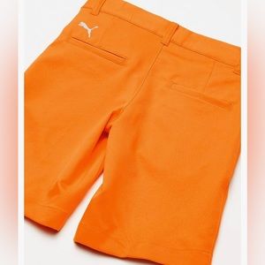 Boys Puma stretch golf shorts size small